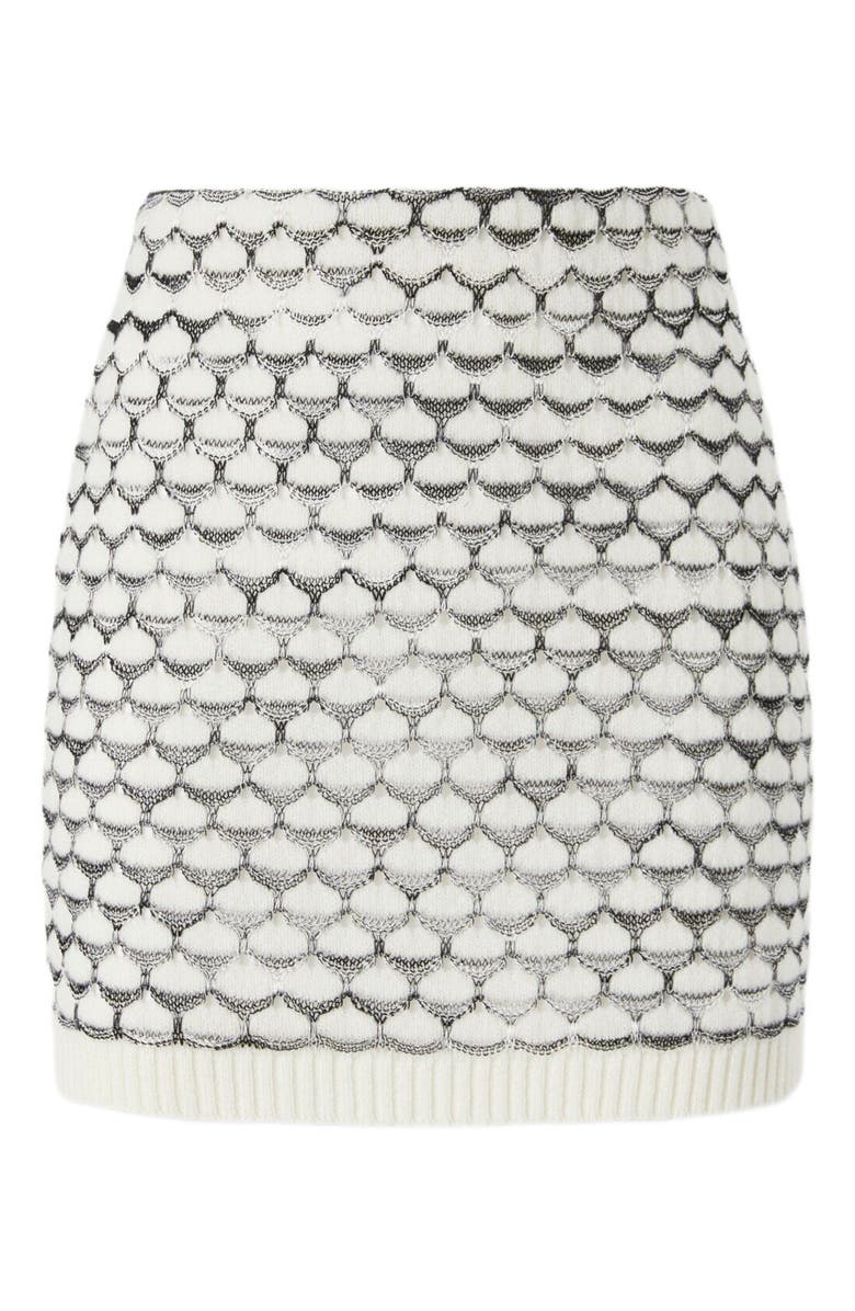 Missoni Cashmere And Viscose Mini Skirt, Alternate, color, Green& Brown