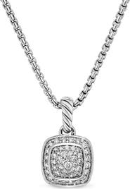 David Yurman Petite Albion® Pendant Necklace with Pavé Diamonds