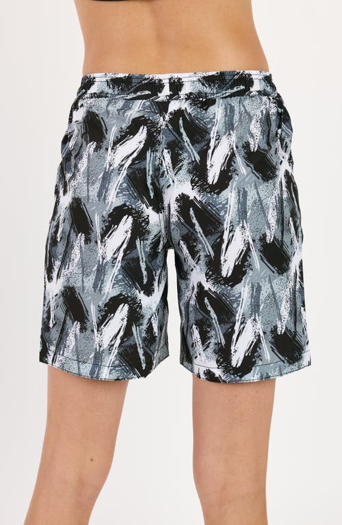 Calypsa 7" Board Shorts In Black