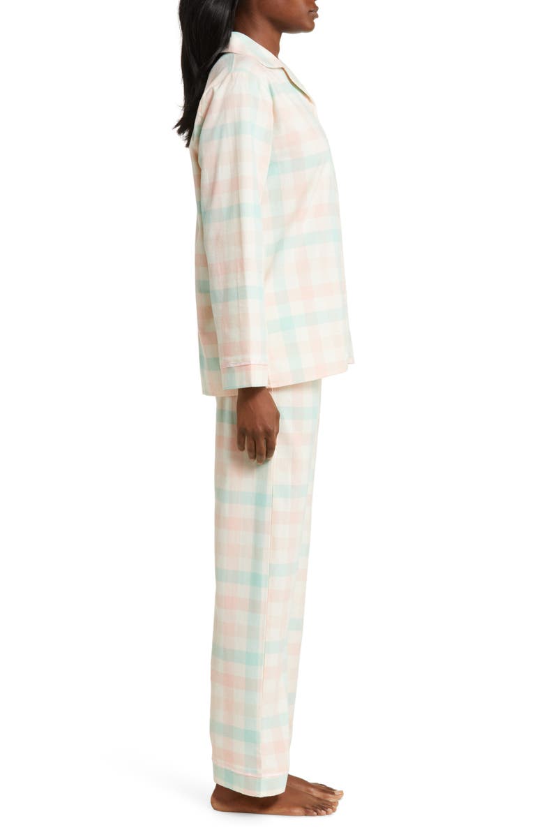 Papinelle Check Cotton Pajamas, Alternate, color, 
