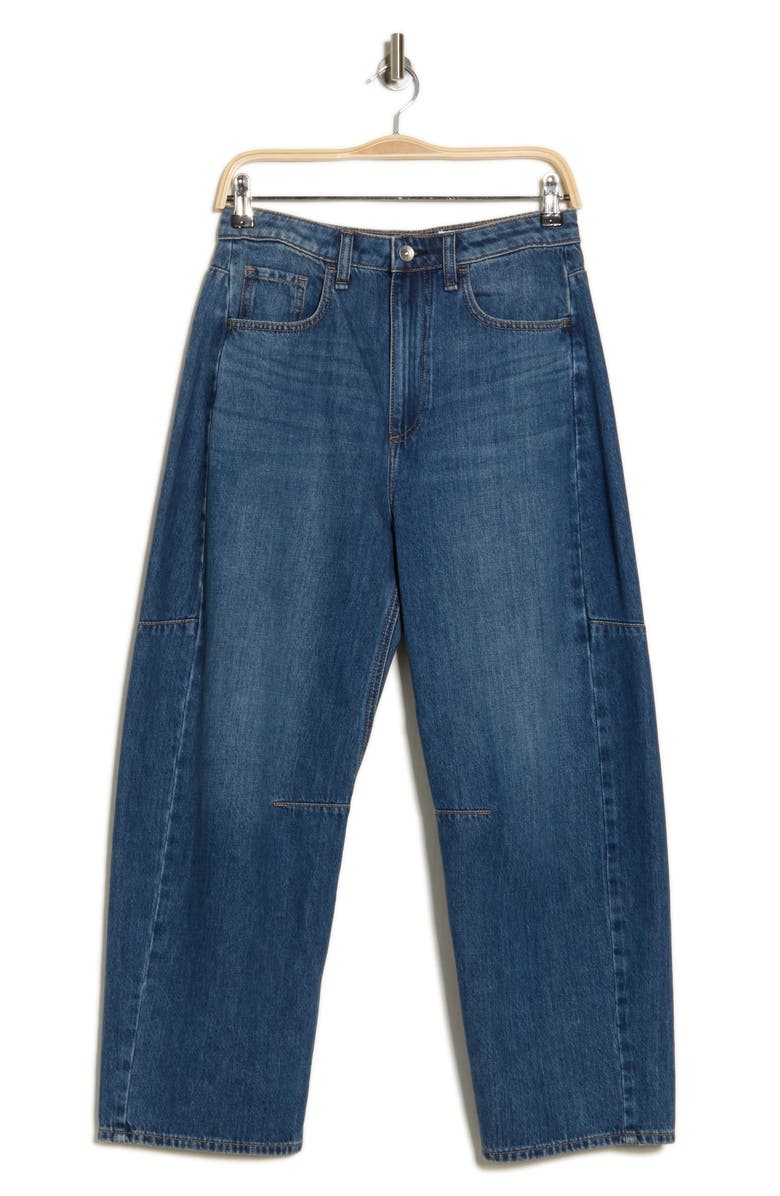 rag & bone Chase High Waist Barrel Leg Jeans, Alternate, color, 