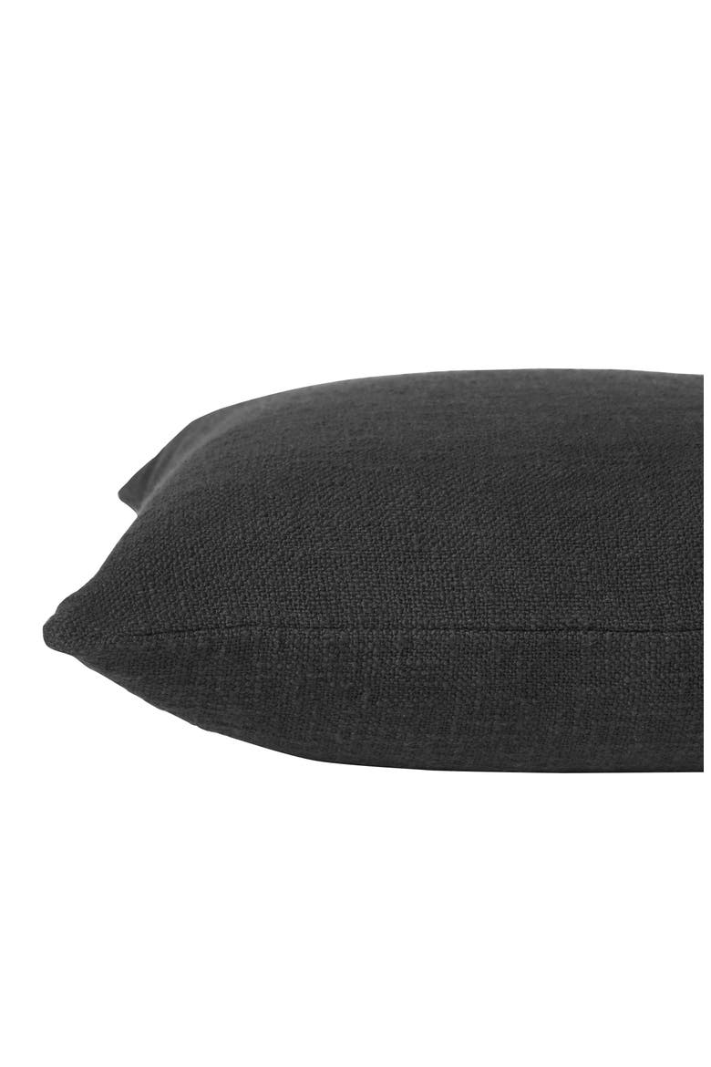 Rosso Accent Pillow, Main, color, BLACK