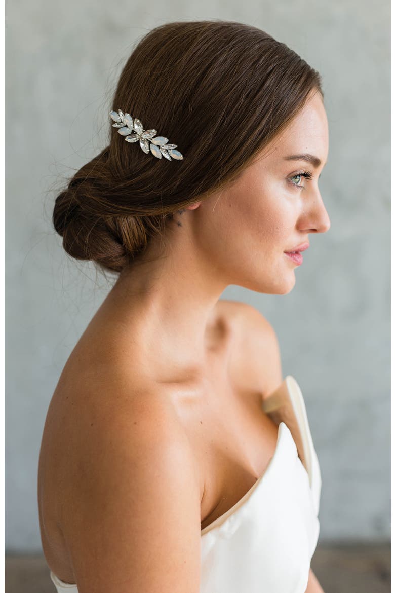 Fiorella Comb, Alternate, color, SILVER