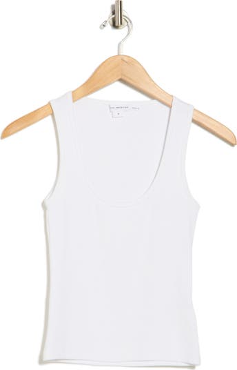 Scoop Neck Micro Rib Tank
