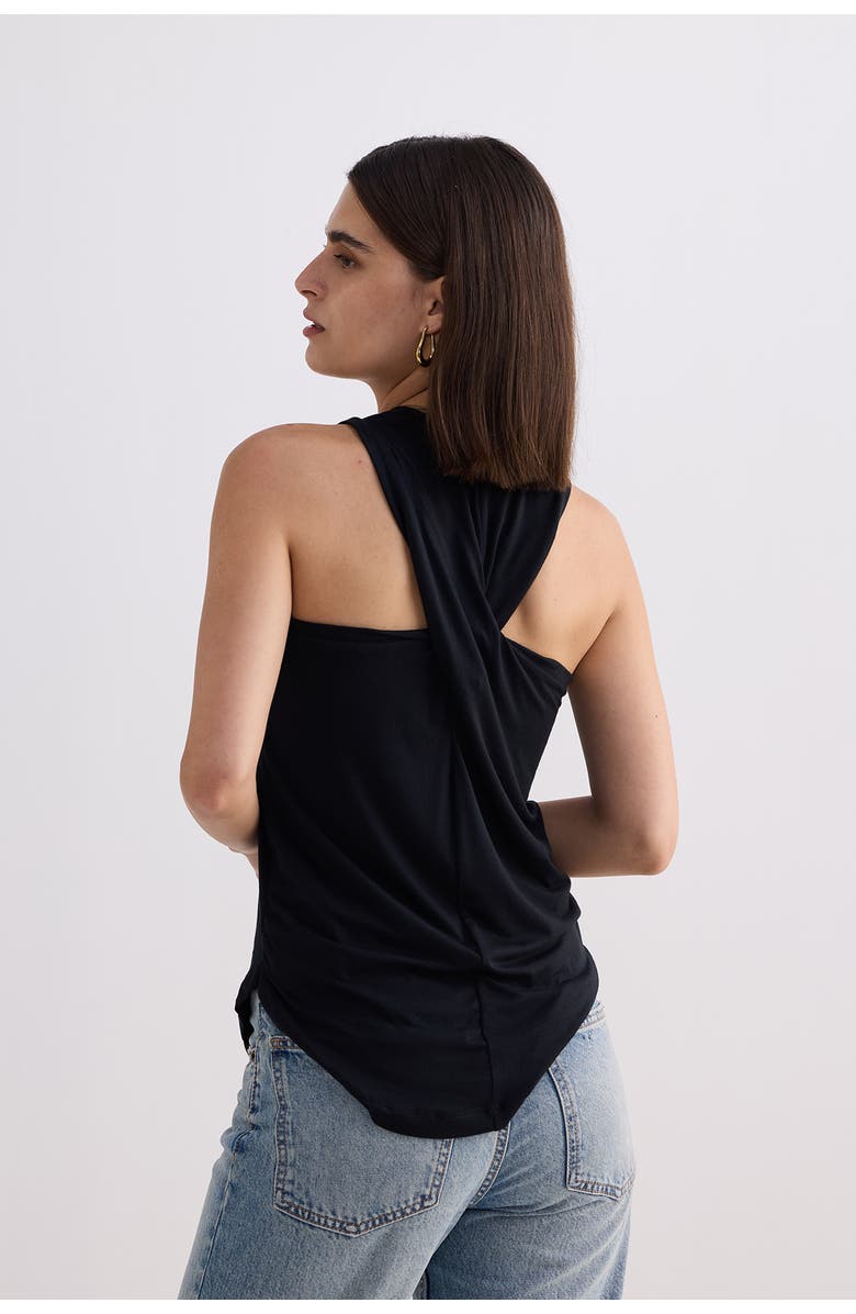 Reistor Back to Basics Top, Alternate, color, Black