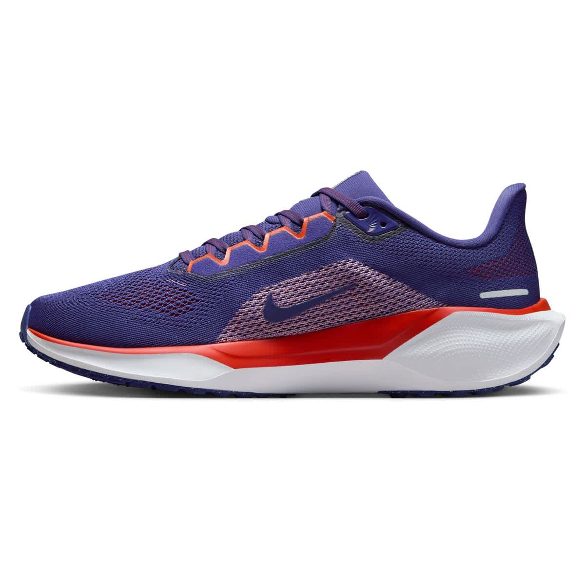 Nike Unisex Nike Purple Clemson Tigers Zoom Pegasus 41 Running Shoes, Alternate, color, 