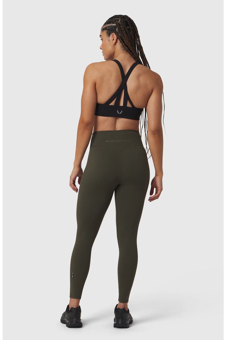 Lycra Adaptiv Legging, Alternate, color, Olive