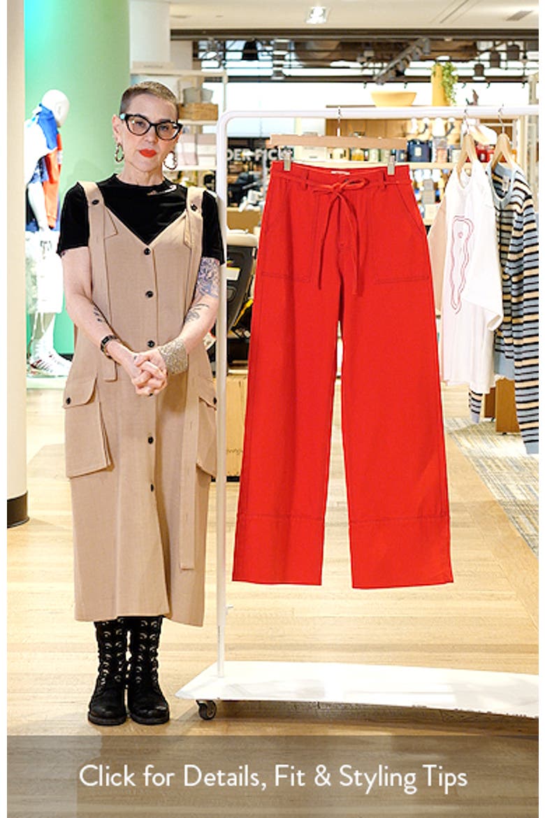 Furano Wide Leg Tie Waist Jeans video