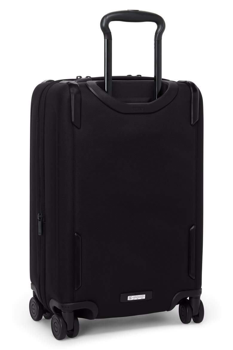Alpha Dual Access Expandable Carry-On, Alternate, color, BLACK