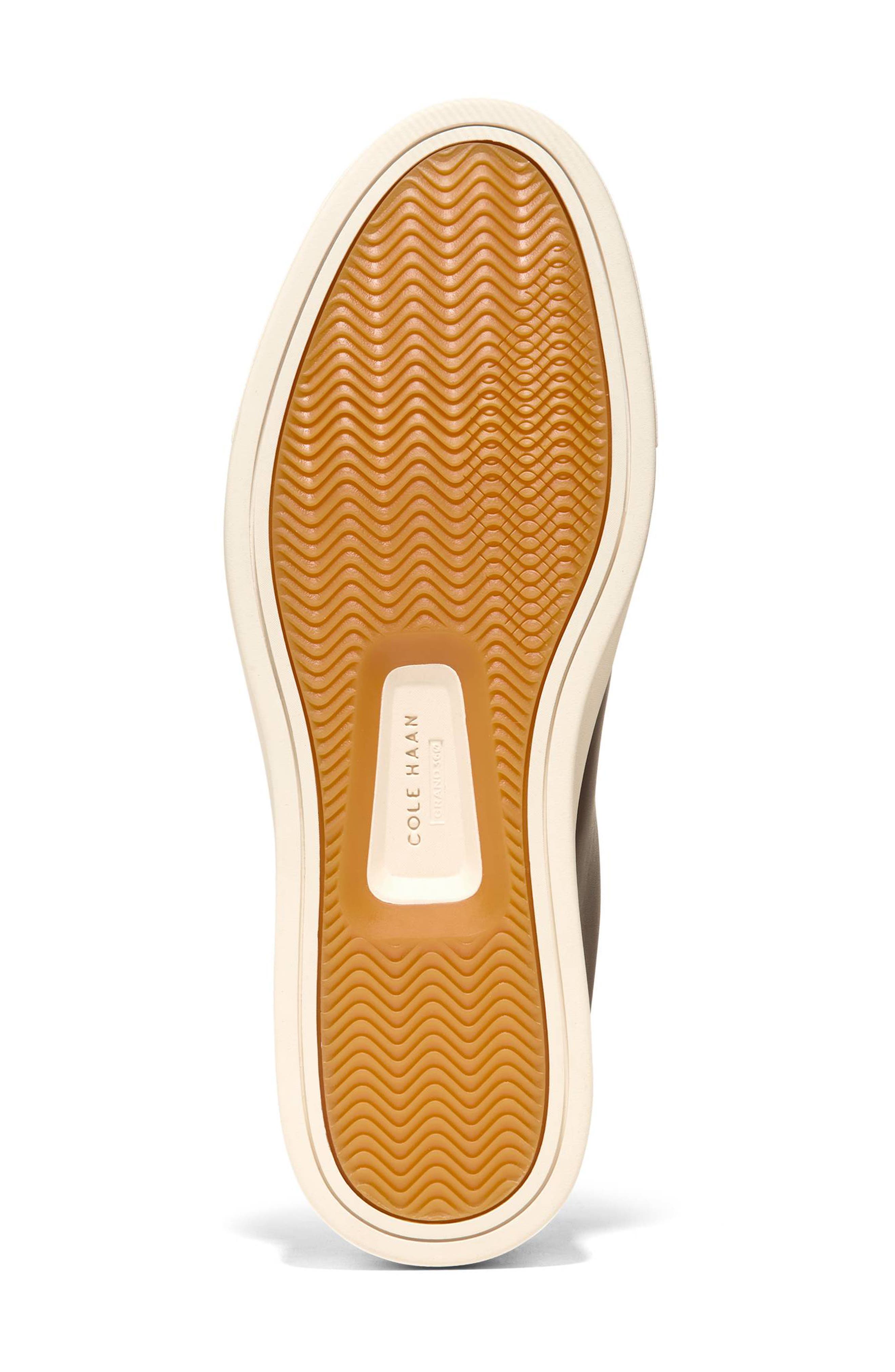 Cole Haan GrandPro Luxe Slip-On Sneaker, Alternate, color, Chocolate / Ivory