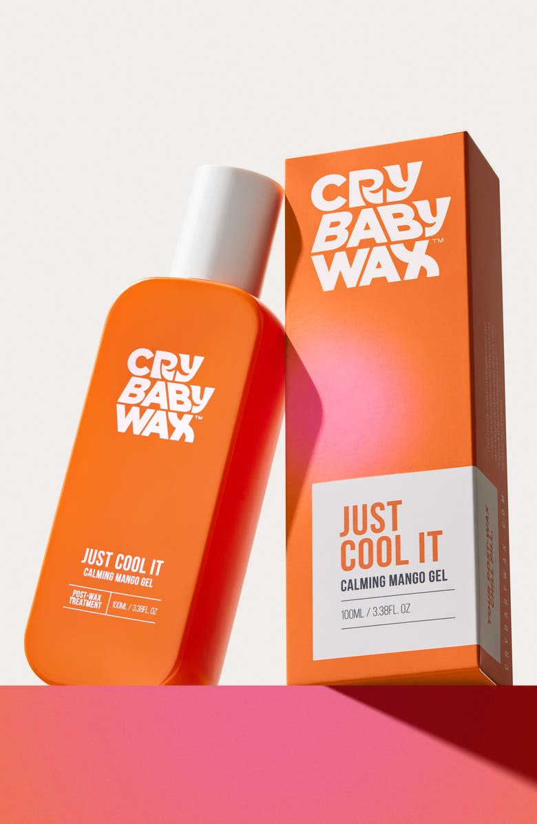 Crybaby Wax Just Cool It Calming Mango Gel Post-Wax Treatment, Alternate, color,