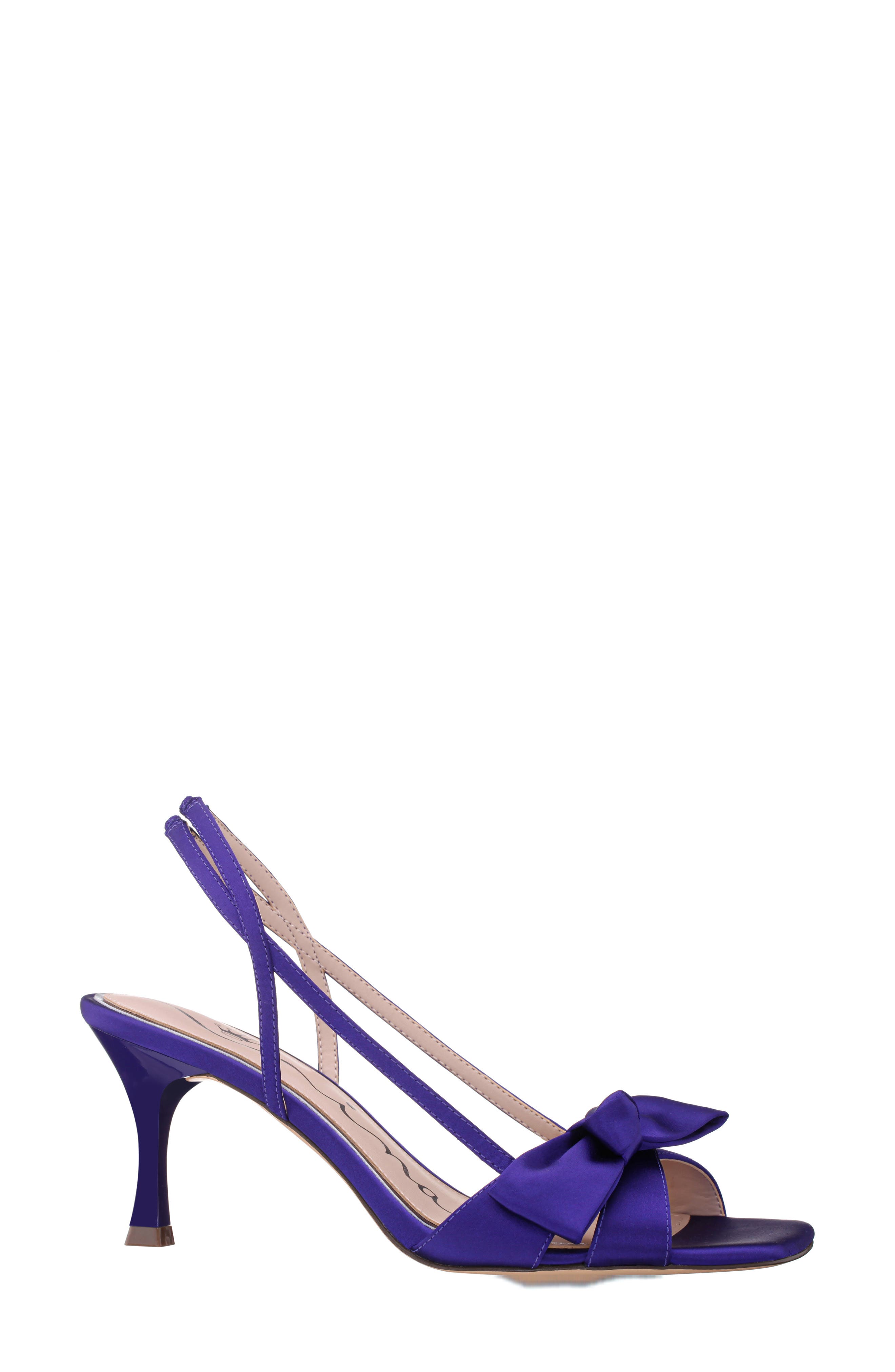 Nina Lizette Slingback Sandal, Main, color, Plum