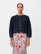 Masai Copenhagen Cropped Button-Front Jacket