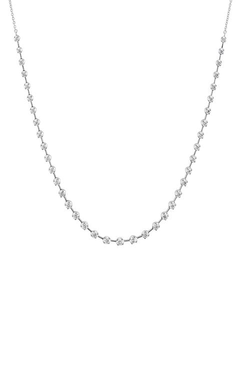 Serena Diamond Station Necklace