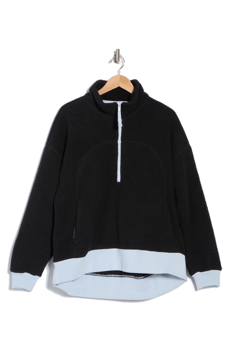 Free People Hit The Slopes Quarter Zip Jacket, Alternate, color,