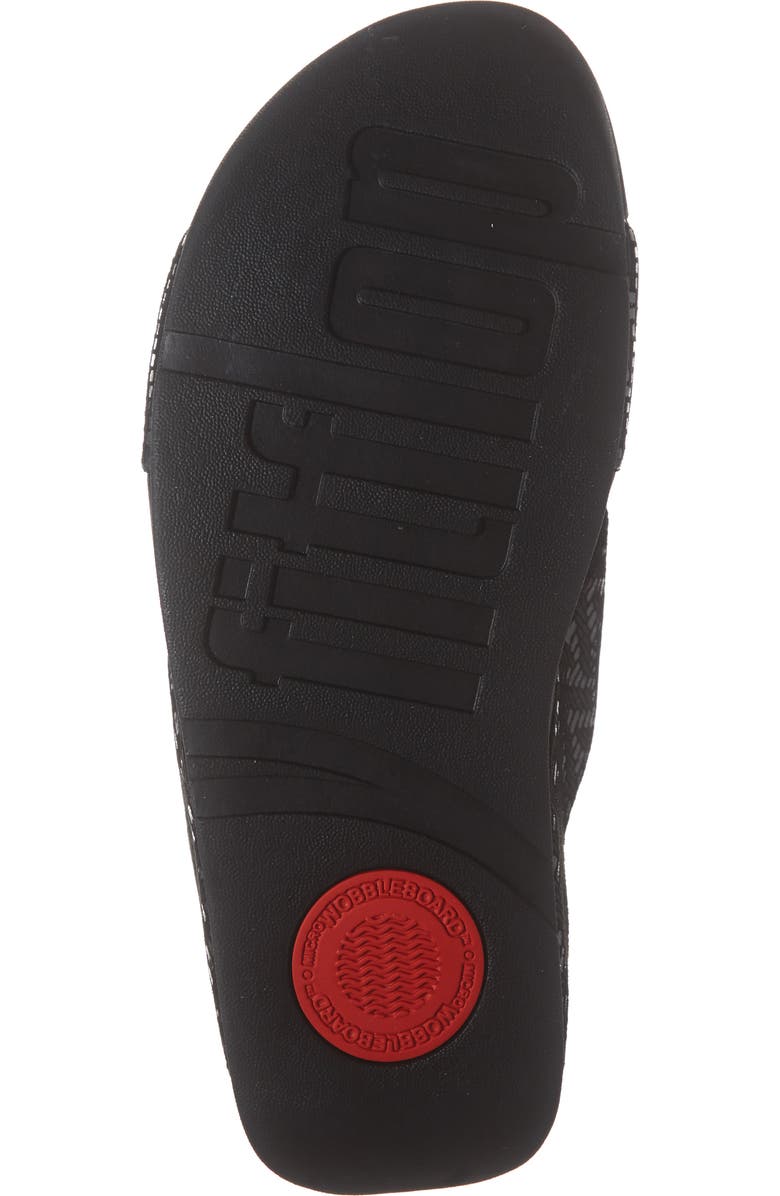 FitFlop Lulu Chevron Slide Sandal, Alternate, color,