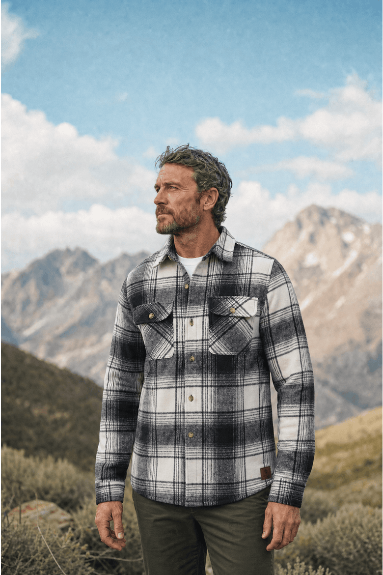 Fargo Bonded Fleece Shirt Jacket, Alternate, color, Cream