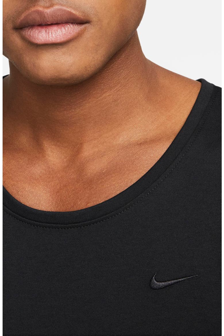 Dri-FIT Primary Training Tank, Alternate, color, BLACK/ BLACK