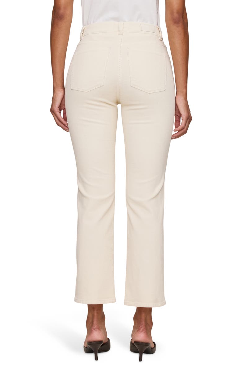 DL1961 Patti High Waist Ankle Straight Leg Corduroy Jeans, Alternate, color, Manilla