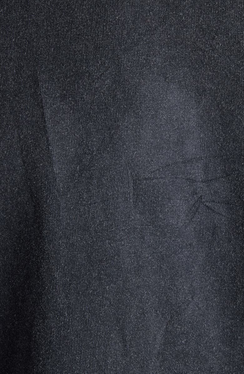 Balenciaga Medium Fit Loop Sports Icon Graphic T-Shirt, Alternate, color, Washed Black/ White