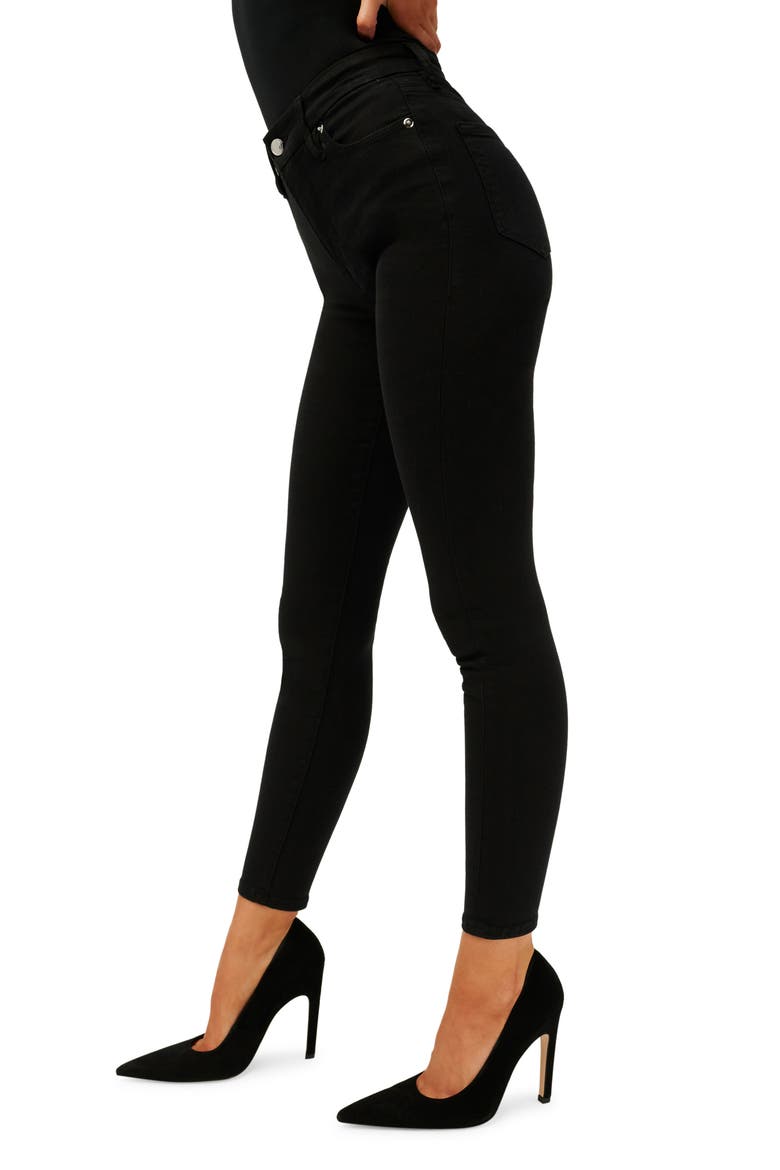 Good Legs High Rise Skinny Jeans, Alternate, color, BLACK001