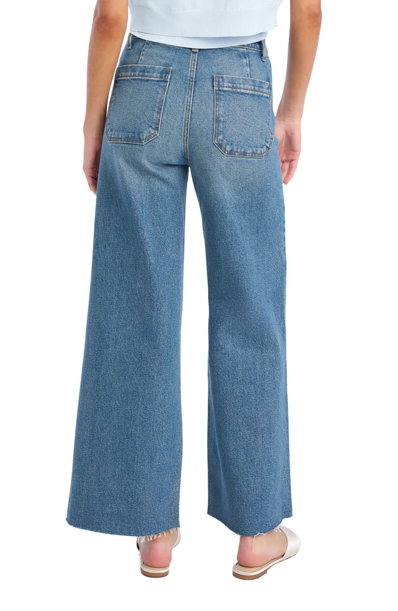 Favorite Daughter The Mischa Super High Waist Wide Leg Jean, Alternate, color, Rio