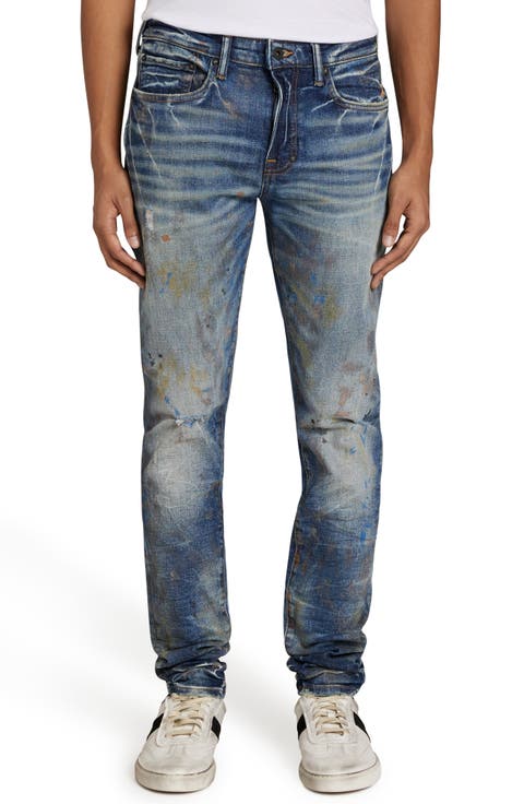 Freeboard Straight Leg Jeans (Painter Wash)