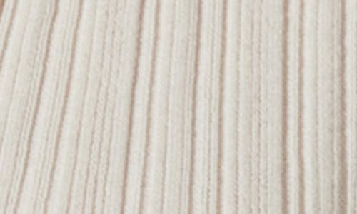 Astr The Label Eliot Variegated Rib Sweater In White