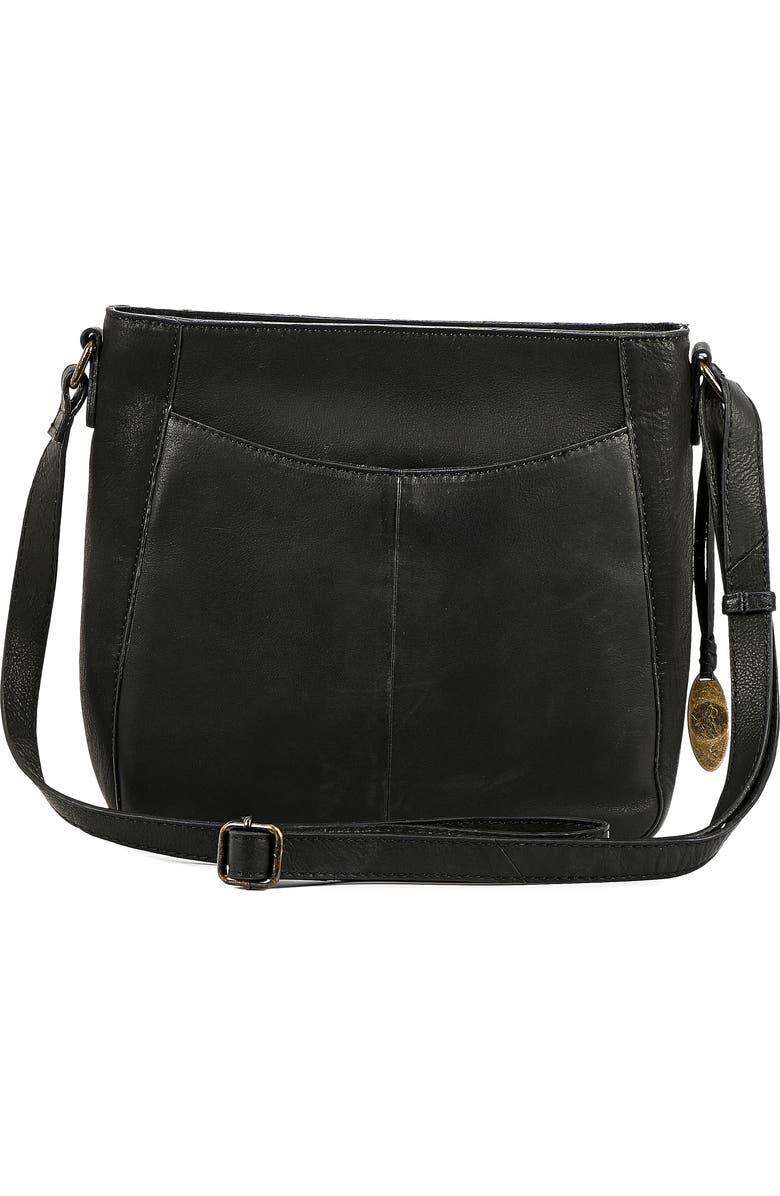 Børn Mosley Leather Crossbody, Alternate, color, Black