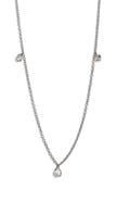 Bony Levy 'Floating Diamond' 3-Diamond Necklace