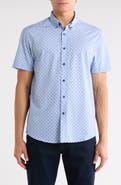 Brooklyn Brigade Polka Dot Short Sleeve Button-Up Shirt