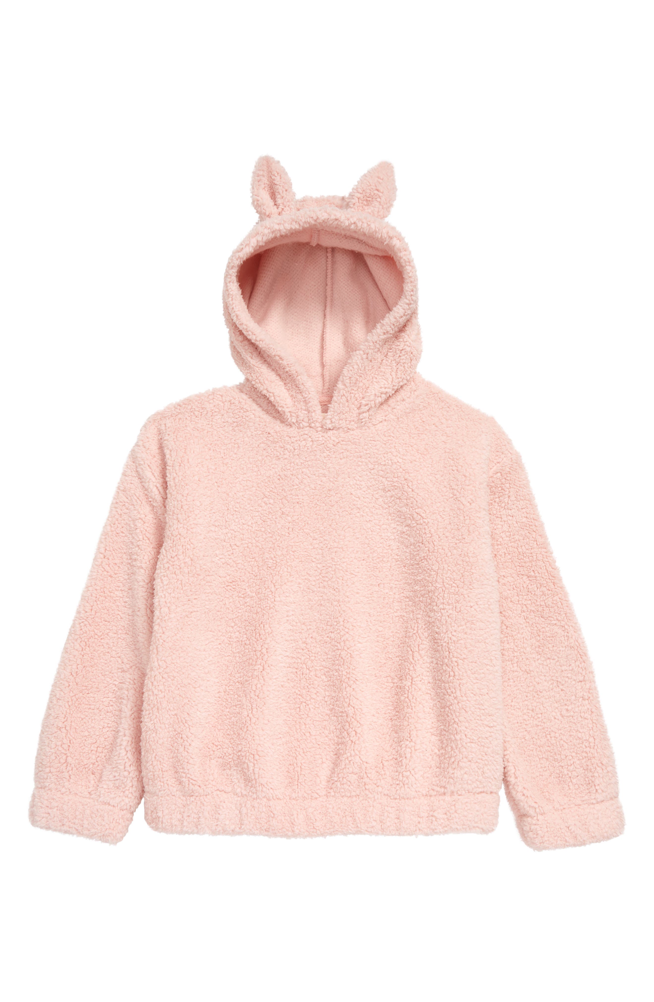 Tucker + Tate Kids' Animal Ear Fleece Hoodie (Women) | Nordstromrack