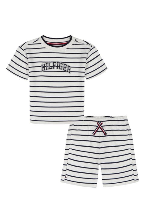 Stripe T-Shirt & Shorts Set (Baby)