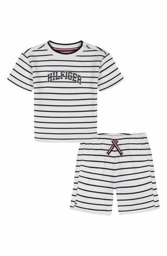 Tommy Hilfiger Stripe T-Shirt & Shorts Set