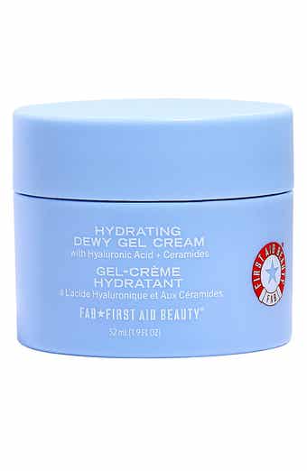 First Aid Beauty Hydrating Dewy Gel Cream Moisturizer with Hyaluronic Acid + Ceramides