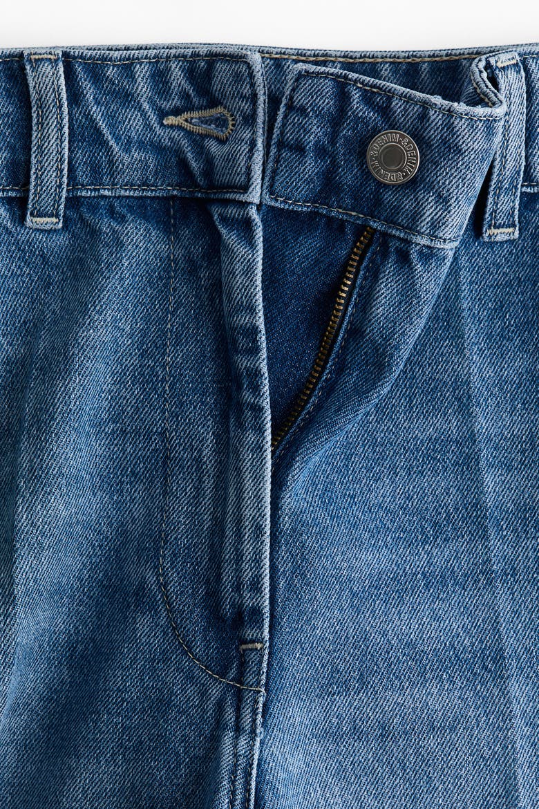 Wide High Jeans, Alternate, color, Denim blue