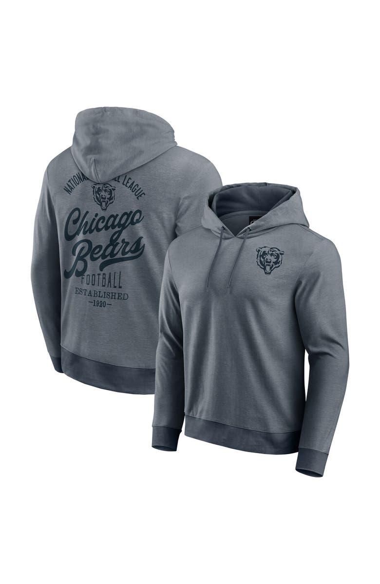 Darius Rucker Collection by Fanatics Men's Darius Rucker Collection by Fanatics Navy Chicago Bears Tonal Knit Pullover Hoodie, Main, color, Navy