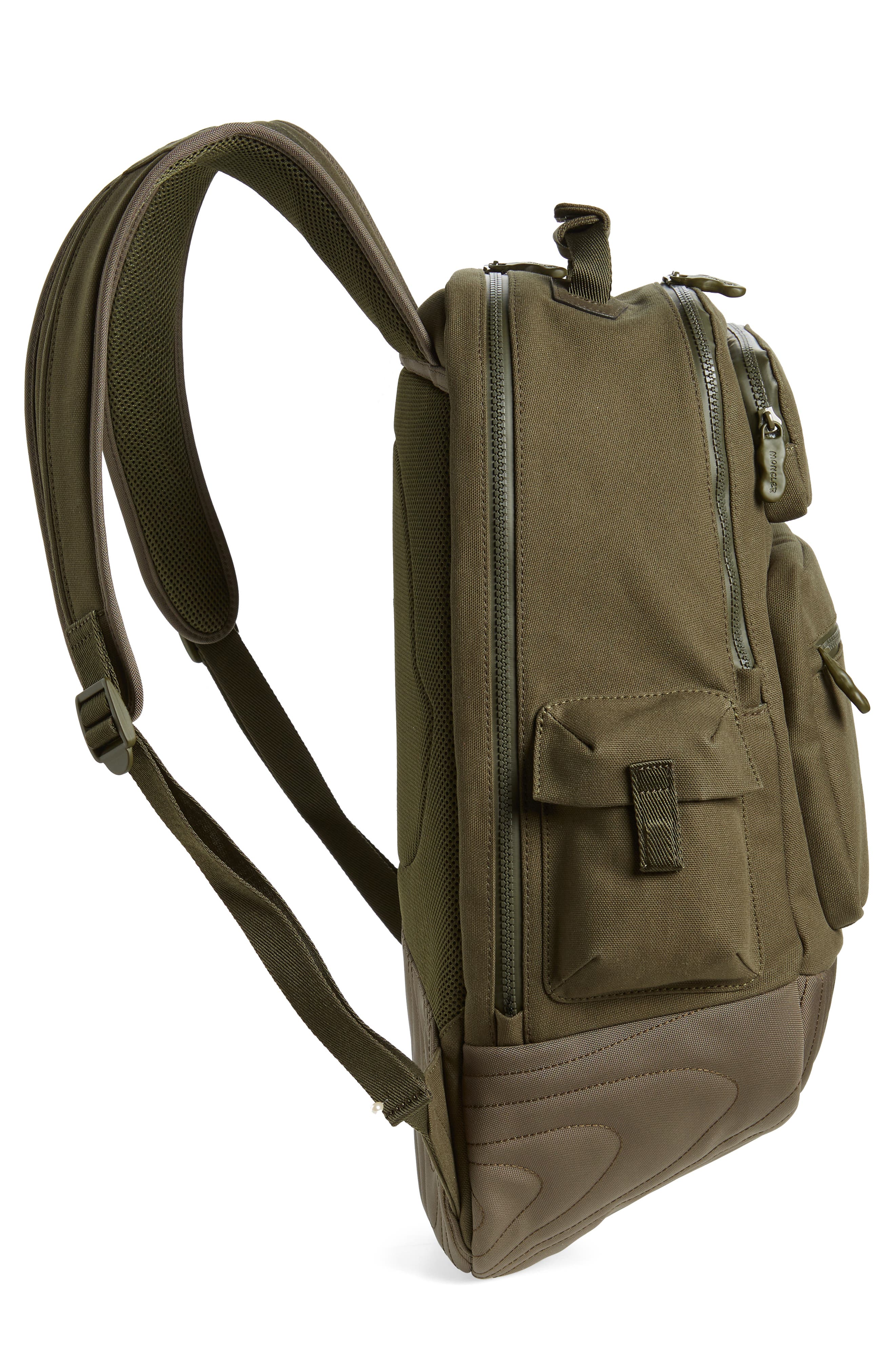 Moncler Genius x Salehe Bembury Canvas Backpack, Alternate, color, 