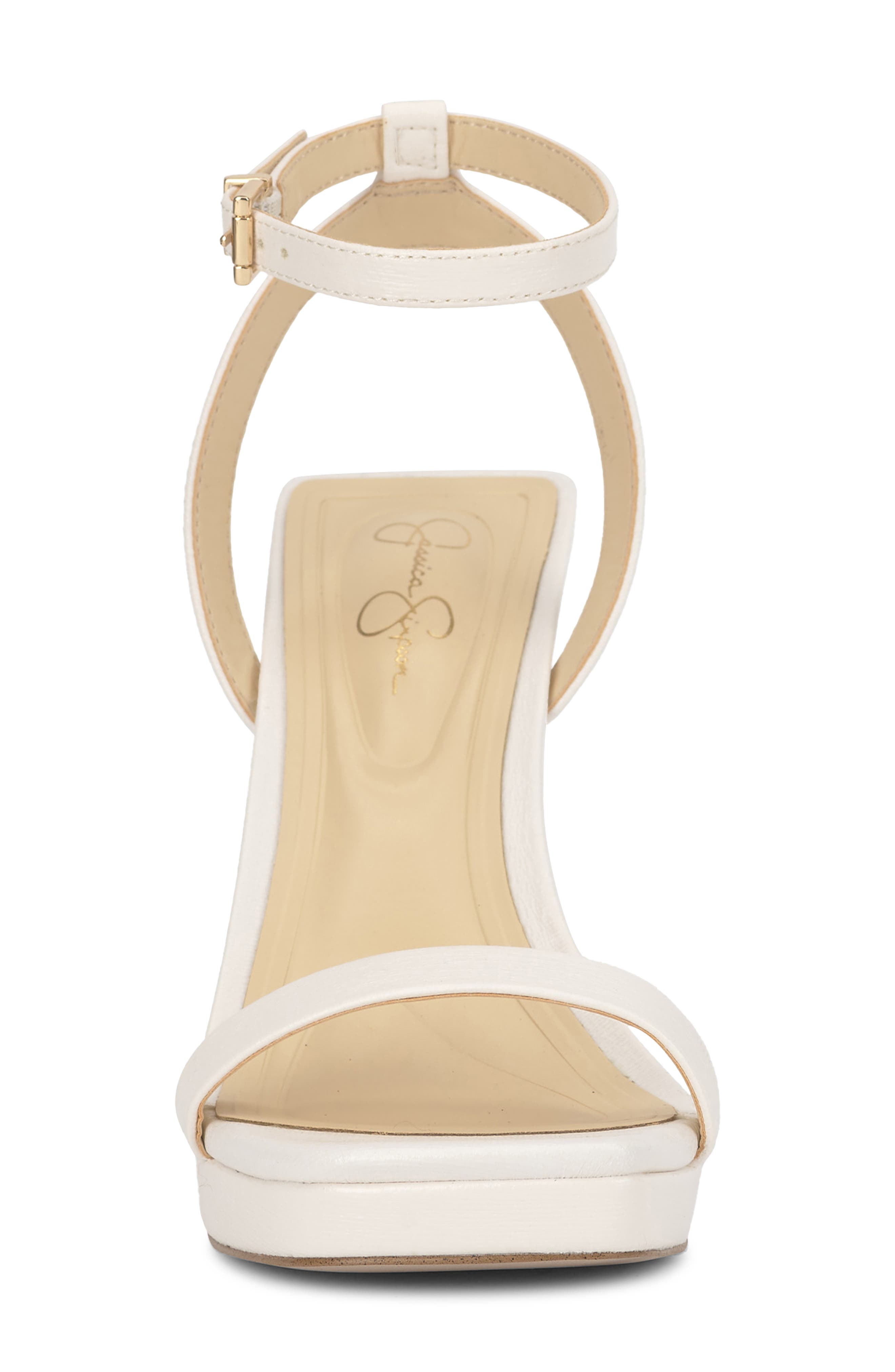 Adonia Ankle Strap Platform Sandal, Alternate, color, NATURAL