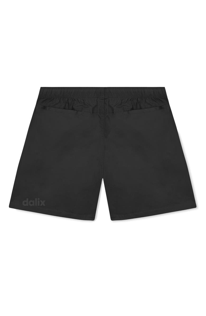 Dalix Mens Ghost Midweight Beach Short, Alternate, color, Black