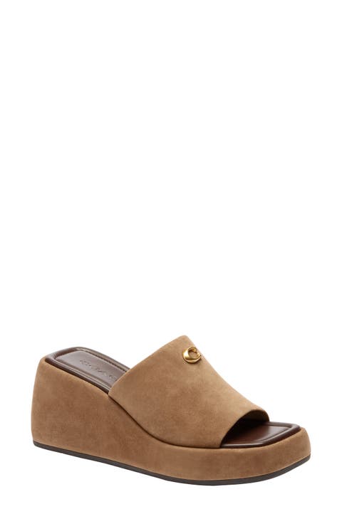Marie Platform Wedge Sandal (Women)