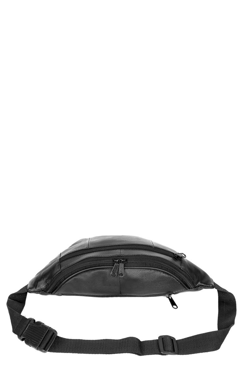 BUXTON 3-Zipper Hip Bag, Alternate, color, 