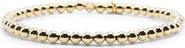 Bowood Lane 4mm Gold Filled Beaded Bracelet