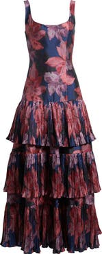 Hutch Luna Floral Print Sleeveless Dress