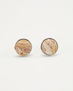Knottery & Co Paisley Silk Cufflinks