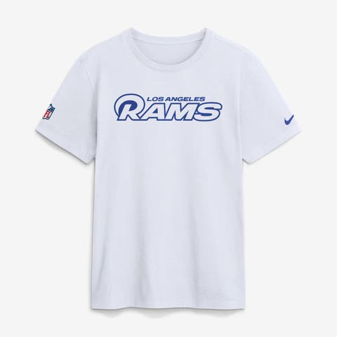 Men's Nike Los Angeles Rams Fearsome White Gridiron Grit T-Shirt