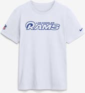 Nike Men's Nike Los Angeles Rams Fearsome White Gridiron Grit T-Shirt