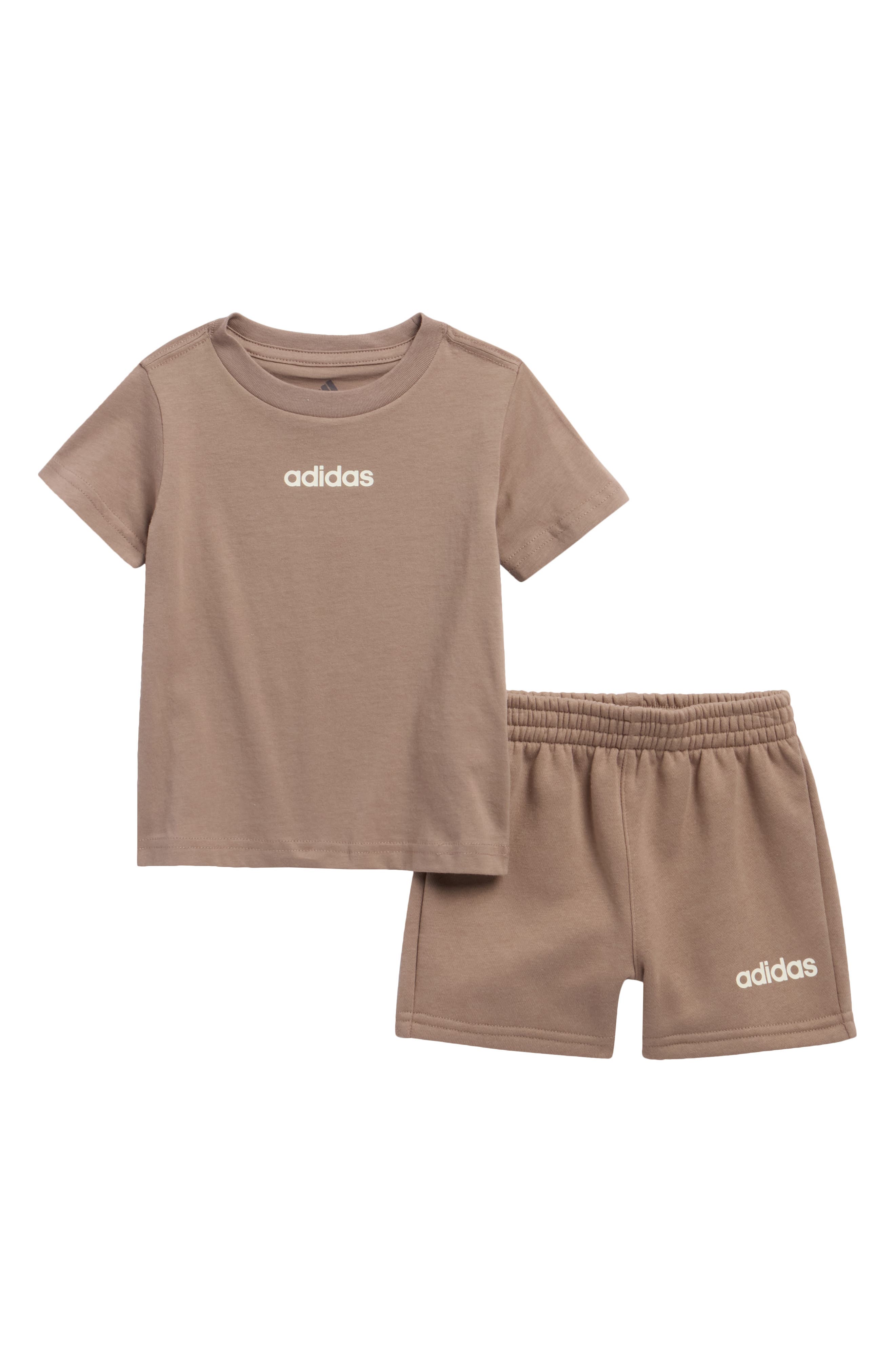 adidas Logo T-Shirt & Shorts Set