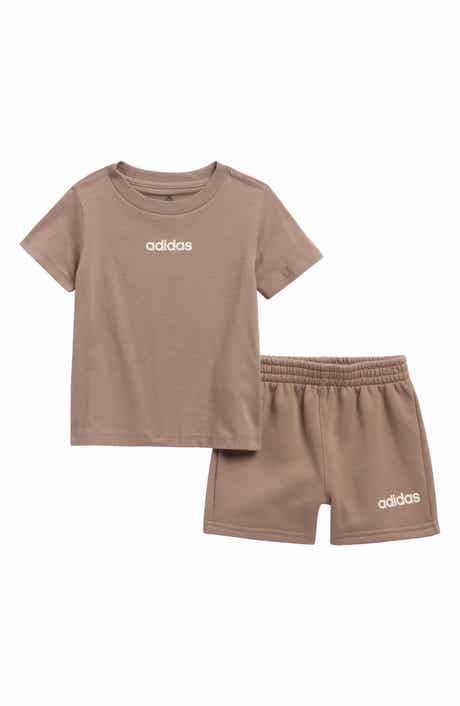 adidas Logo T-Shirt & Shorts Set