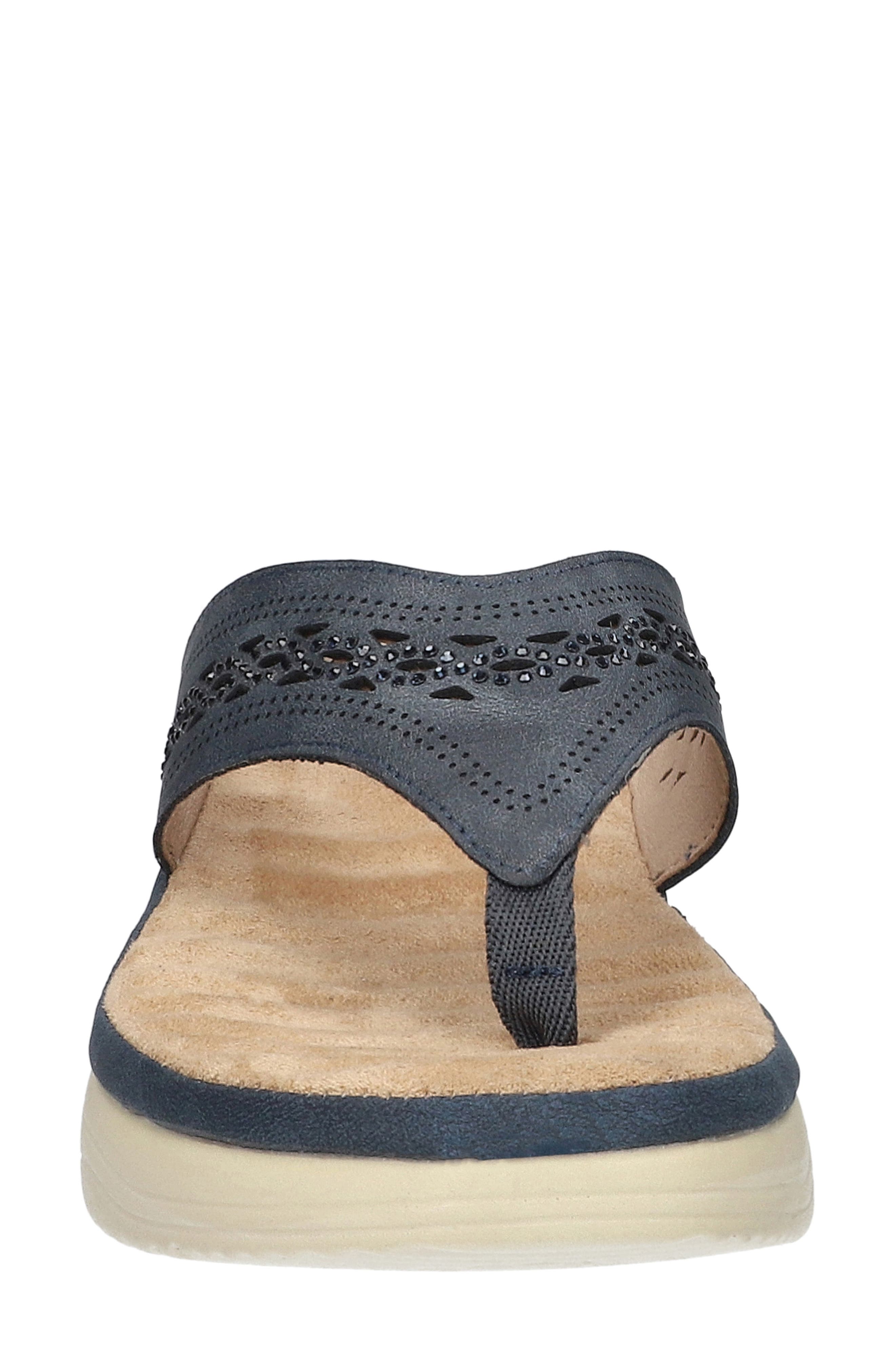 Sonny Platform Sandal, Alternate, color, NAVY